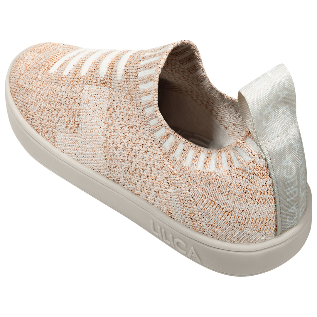 Tênis Slip On Super Soft 91 Antiderrapante Infantil Feminino Lilica