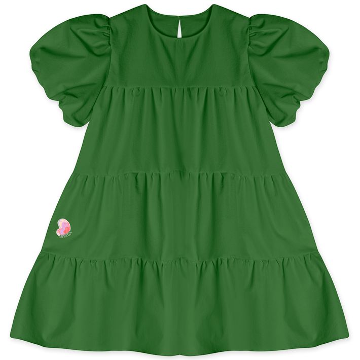 Vestido-Manga-Curta-Infantil-Feminino-Lilica-Ripilica