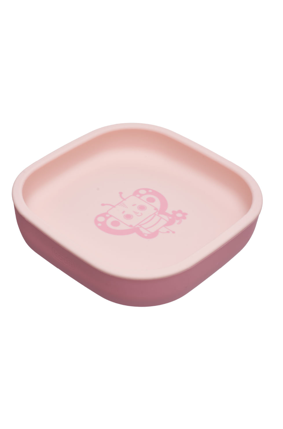 Prato de Silicone com Ventosa Kouii Borboleta Pipa