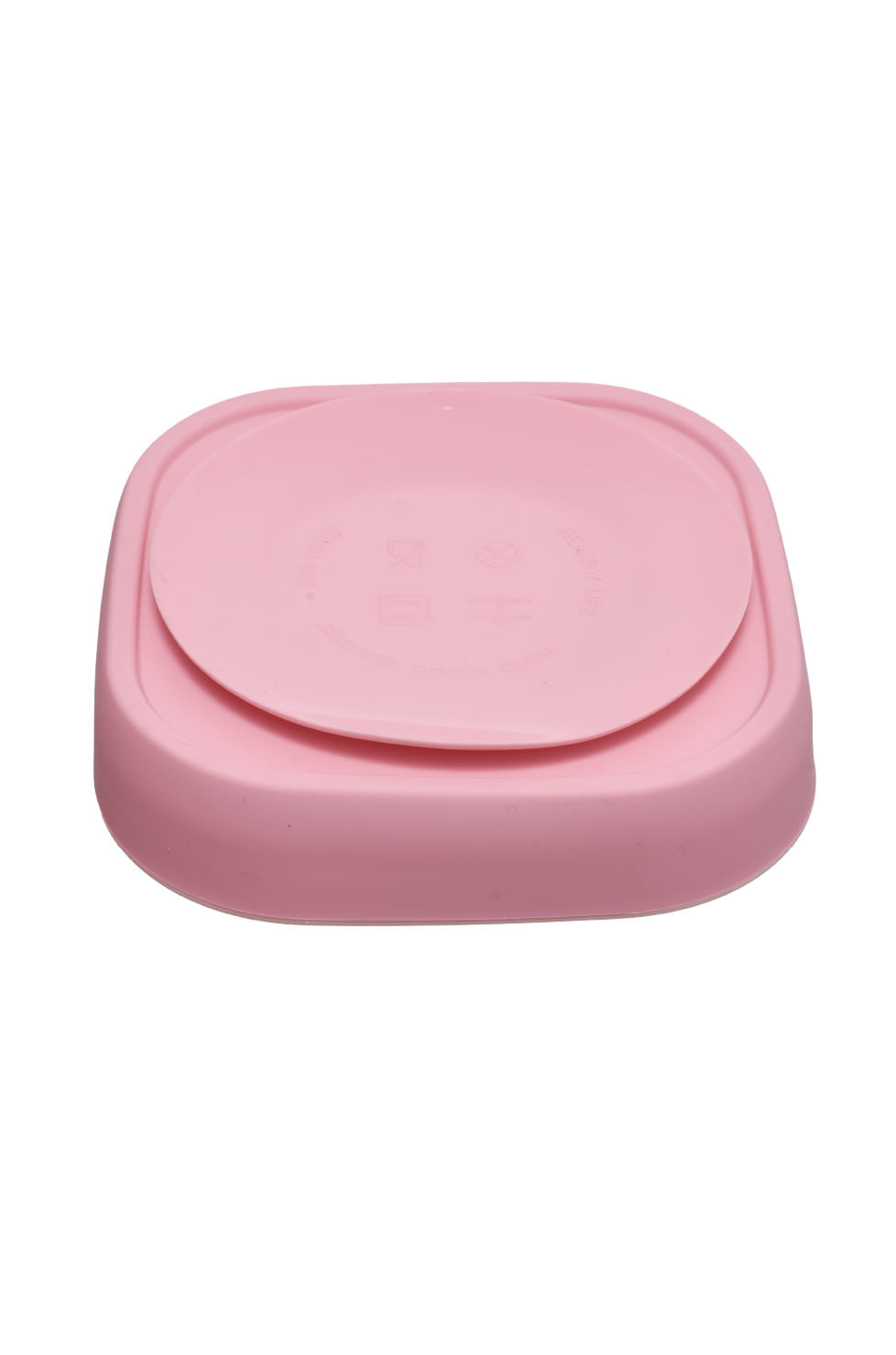 Prato de Silicone com Ventosa Kouii Borboleta Pipa