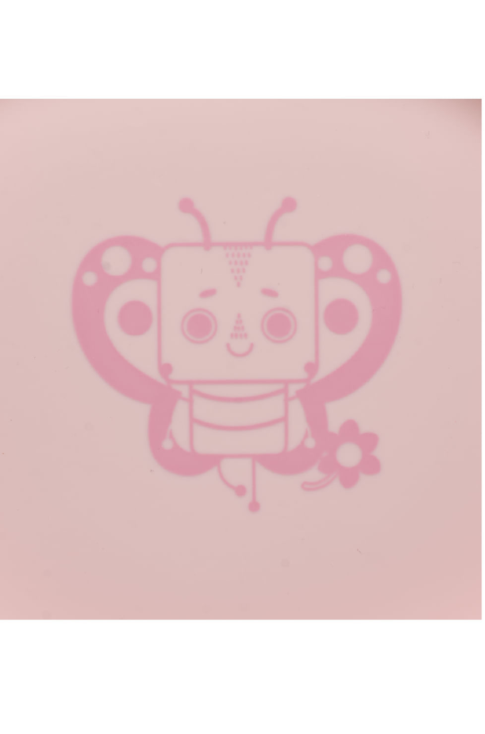 Prato de Silicone com Ventosa Kouii Borboleta Pipa