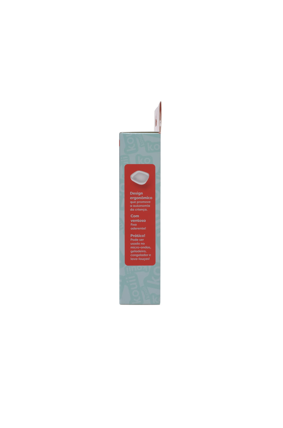 Prato de Silicone com Ventosa Kouii Borboleta Pipa
