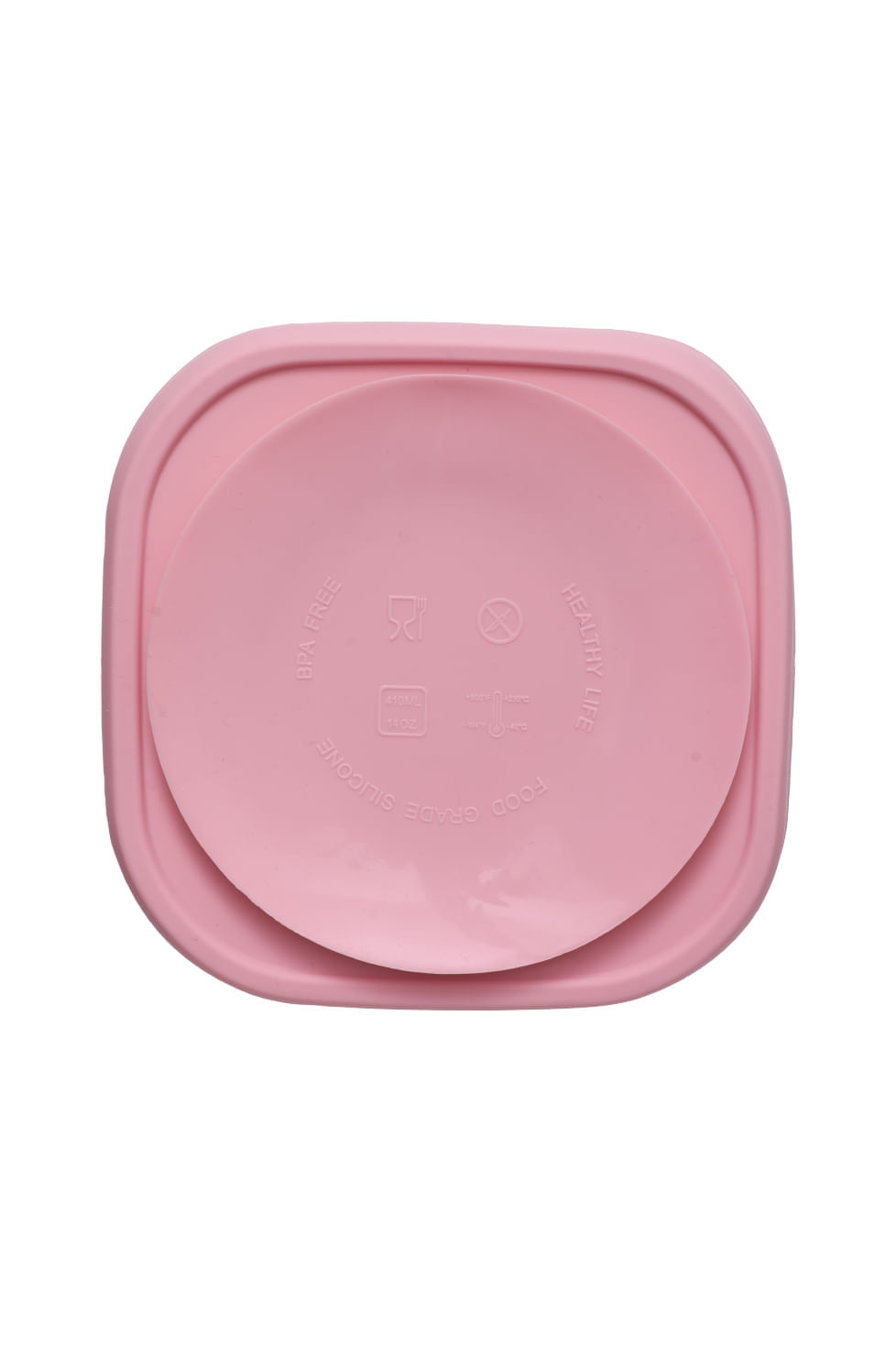 Prato de Silicone com Ventosa Kouii Borboleta Pipa