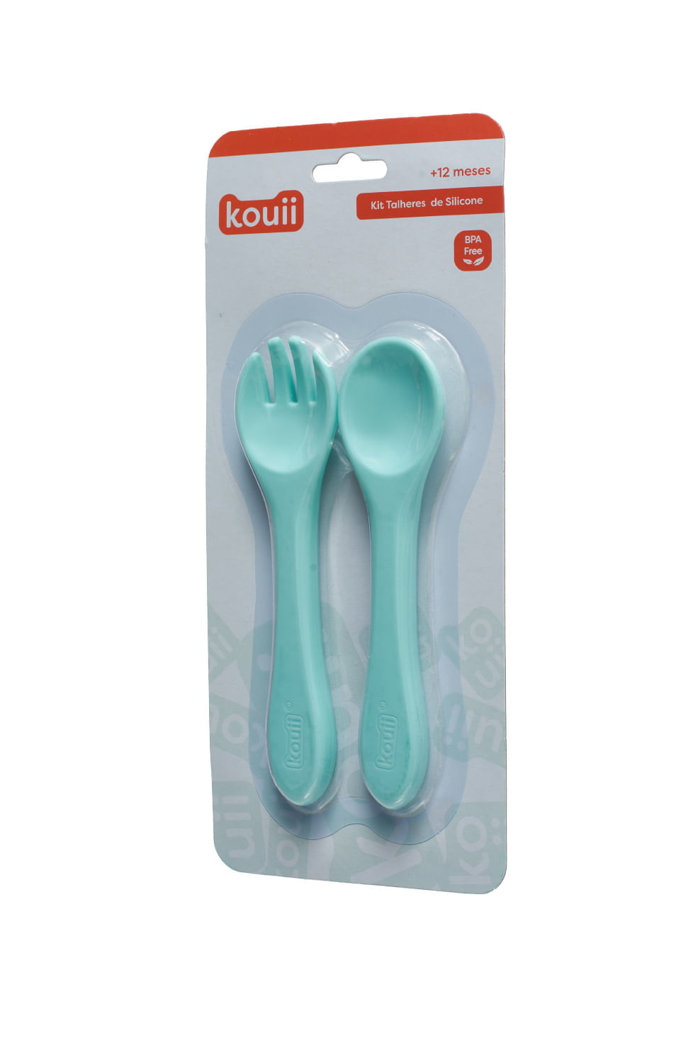 Kit Talheres de Silicone Kouii Cachorro Théo