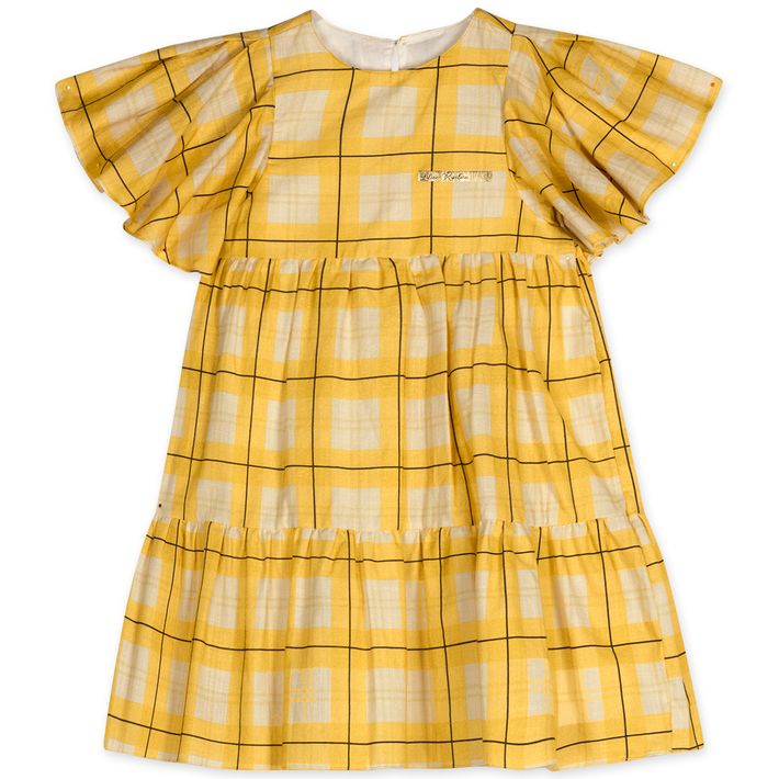 Vestido-Xadrez-Manga-Curta-Infantil-Feminino-Lilica-Ripilica