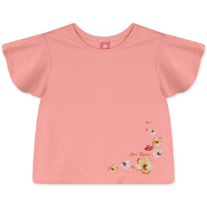 Blusa-Manga-Curta-Infantil-Feminina-Lilica-Ripilica
