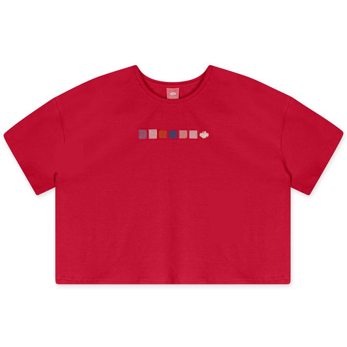 Blusa-Manga-Curta-Infantil-Feminina-Lilica-Ripilica