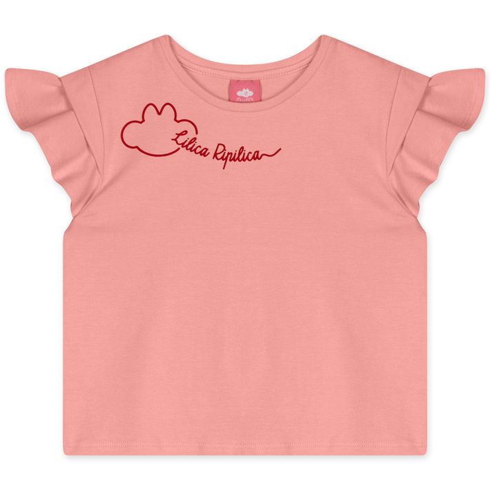 Blusa-Manga-Curta-Infantil-Feminina-Lilica-Ripilica