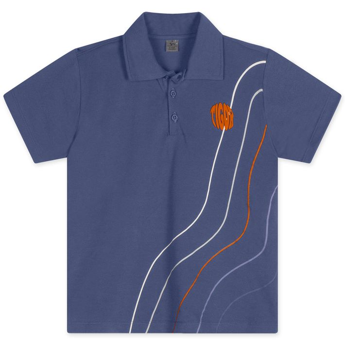 Camisa-Polo-Manga-Curta-Infantil-Masculina-Tigor-T.-Tigre