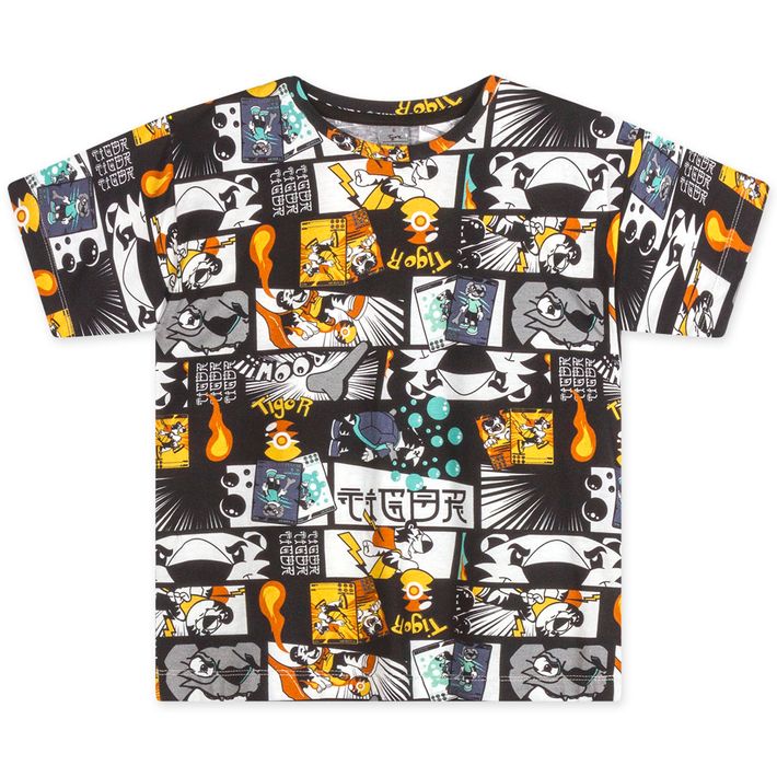 Camiseta-Manga-Curta-Infantil-Masculina-Tigor-T.-Tigre