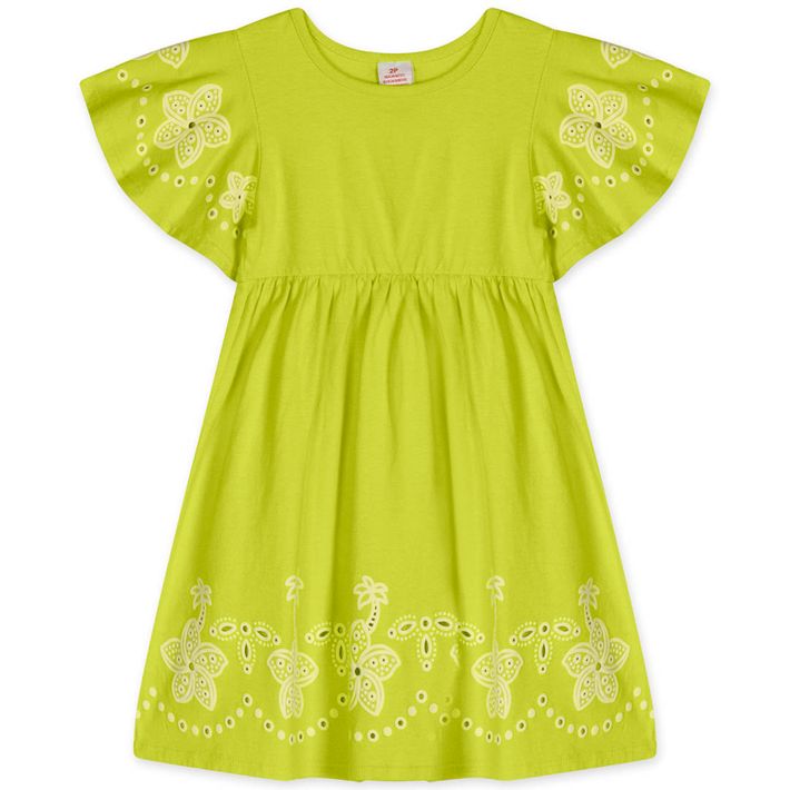 Vestido-Manga-Curta-Floral-Infantil-Feminino-Marisol