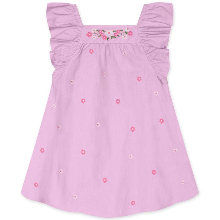 Vestido-Floral-Manga-Curta-Infantil-Feminino-Marisol