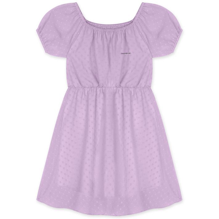 Vestido-Manga-Curta-Chiffon-Poa-Infantil-Feminino-Marisol