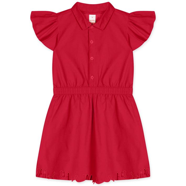 Vestido-Manga-Curta-Infantil-Feminino-Marisol