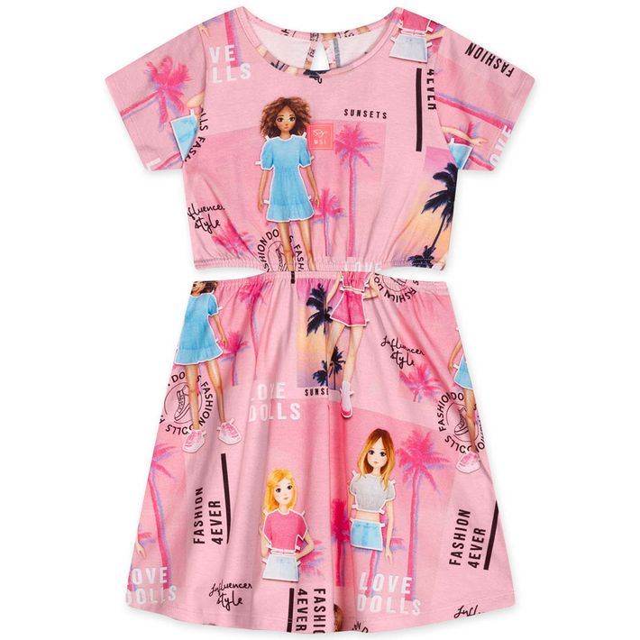 Vestido-Manga-Curta-Infantil-Feminino-Marisol