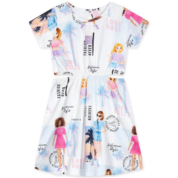 Vestido-Manga-Curta-Infantil-Feminino-Marisol