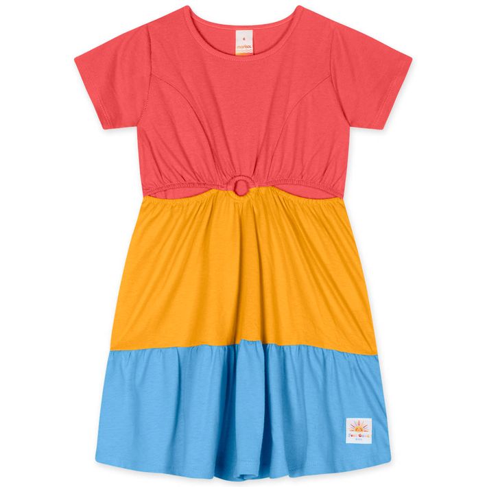 Vestido-Manga-Curta-Infantil-Feminino-Marisol