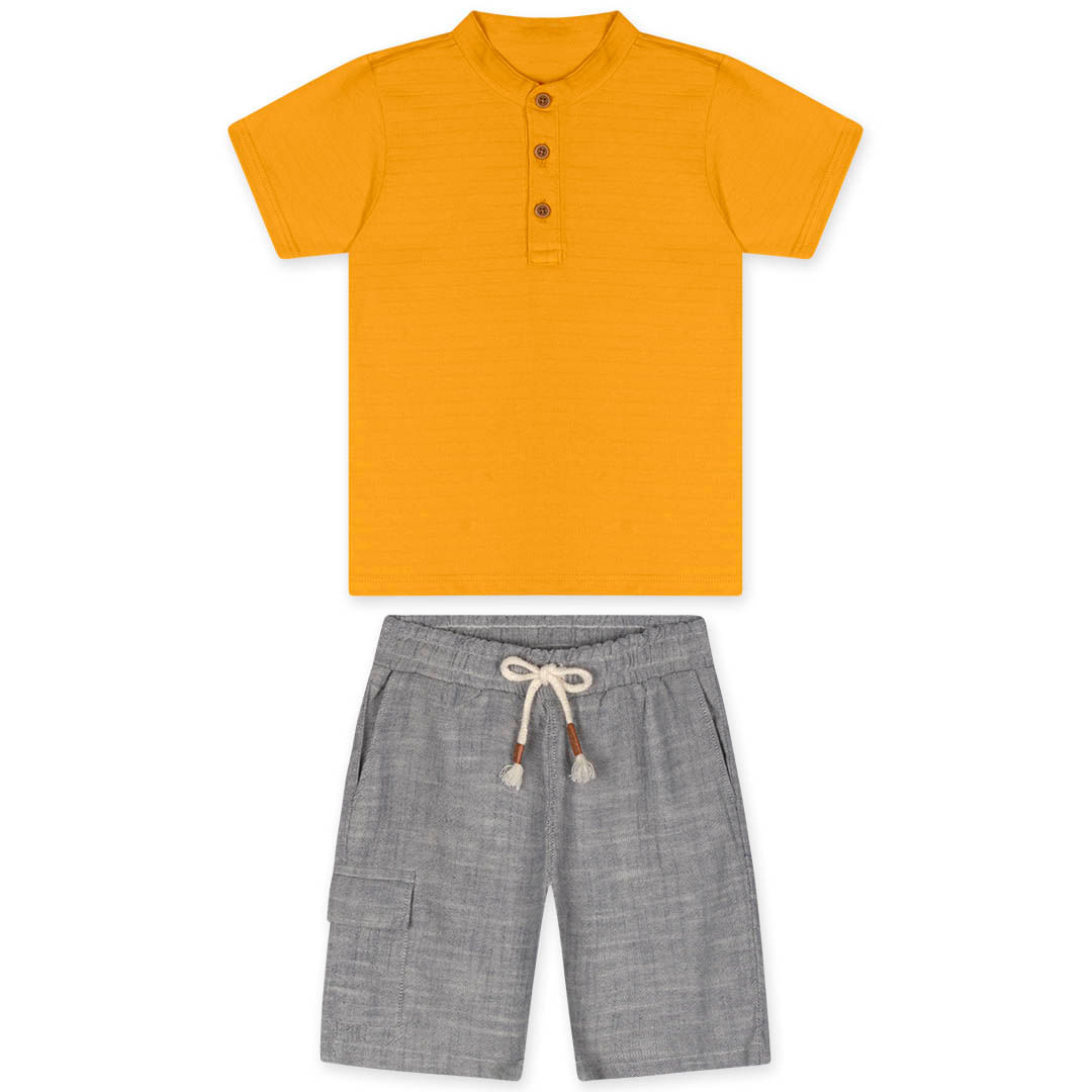 Conjunto fashion infantil masculino marisol