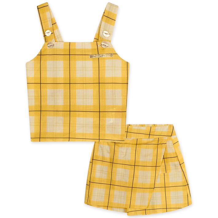 Conjunto-Curto-Xadrez-Infantil-Feminino-Lilica-Ripilica