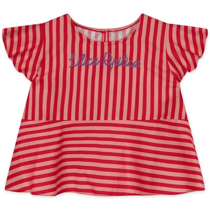 Blusa-Listrada-Manga-Curta-Bebe-Feminina-Lilica-Ripilica