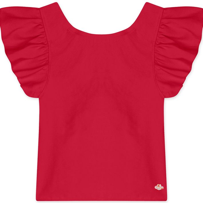 Blusa-Manga-Curta-Infantil-Feminina-Lilica-Ripilica