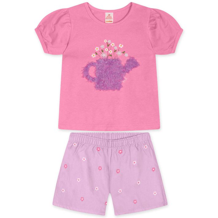 Conjunto-Curto-Floral-Infantil-Feminino-Marisol