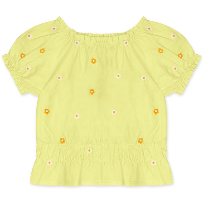 Blusa-Floral-Manga-Curta-Infantil-Feminina-Marisol