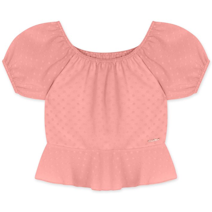 Blusa-Manga-Curta-Infantil-Feminina-Marisol