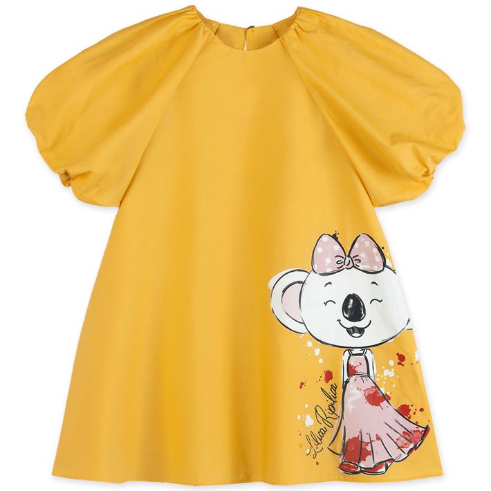 Vestido-Manga-Curta-Infantil-Feminino-Lilica-Ripilica