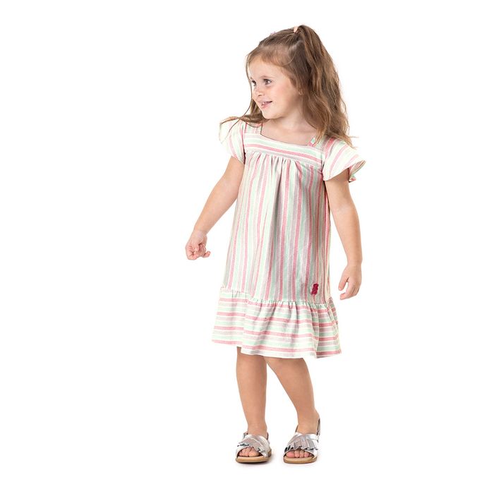 Vestido-Listrado-Manga-Curta-Infantil-Feminino-Marisol