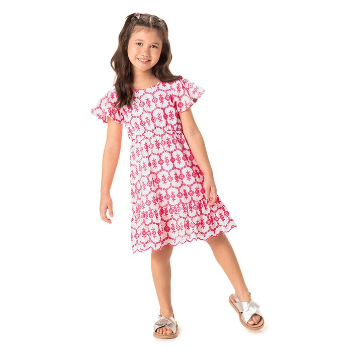 Vestido-Manga-Curta-Infantil-Feminino-Marisol