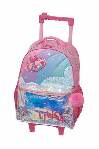 Mochila de Rodinhas Lilica Ripilica Super Star