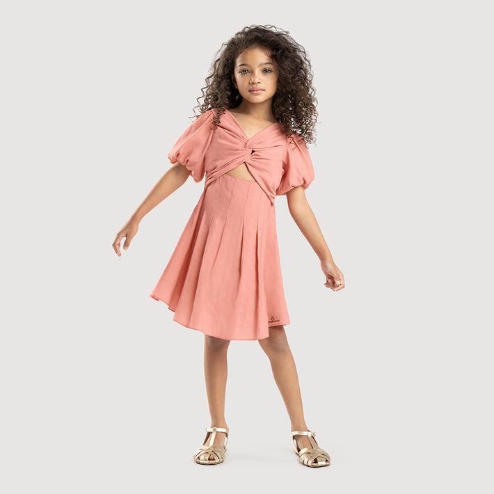 Vestido-Manga-Curta-Infantil-Feminino-Lilica-Ripilica