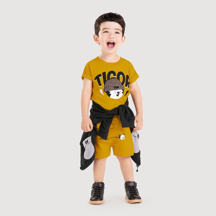 Camiseta-Manga-Curta-Masculina-Bebe-Tigor-T.-Tigre