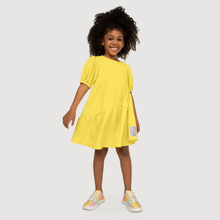 Vestido-Candy-Color-Manga-Curta-Infantil-Feminino-Lilica