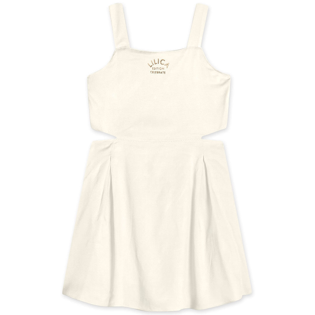 Vestido Curto Infantil Feminino Lilica