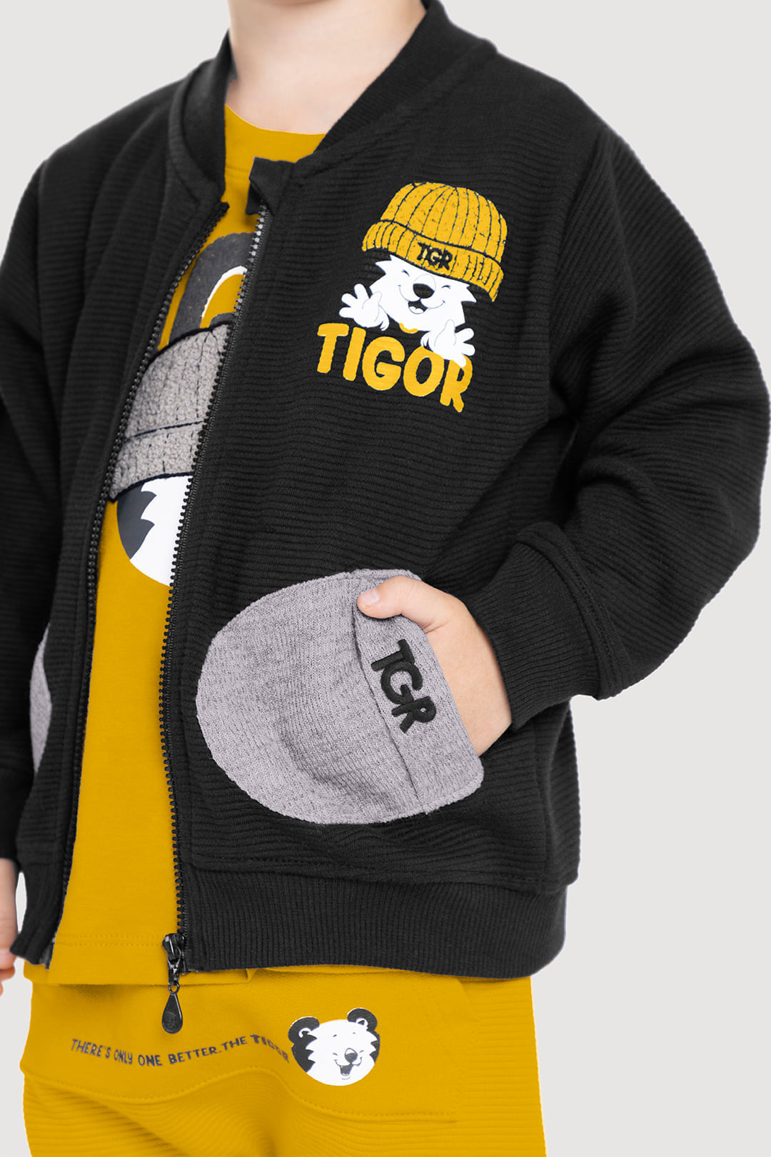 Jaqueta Bebê Masculina Tigor Tigre Clube Marisol