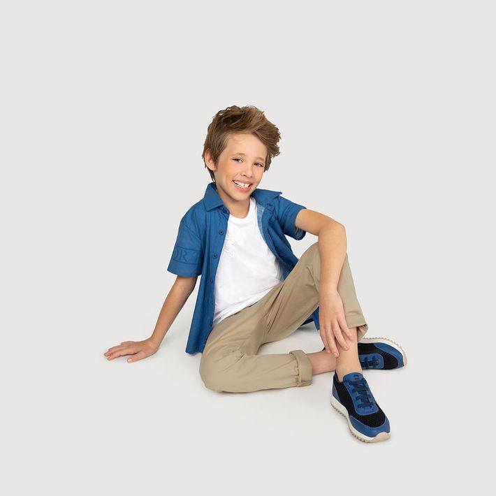 Camisa-Manga-Curta-Infantil-Masculina-Tigor