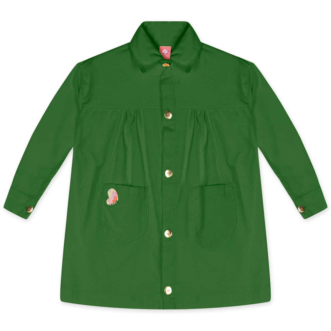 Vestido Manga Longa Infantil Feminino Lilica Ripilica