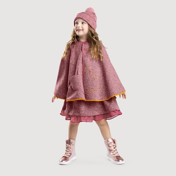Poncho-Tricot-Infantil-Feminino-Lilica-Ripilica