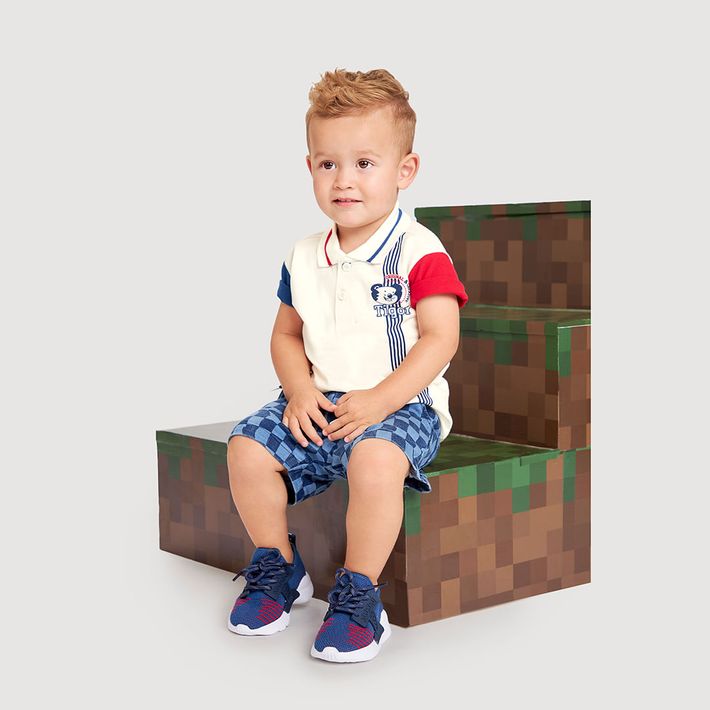 Bermuda-Jeans-Xadrez-Infantil-Masculina-Tigor