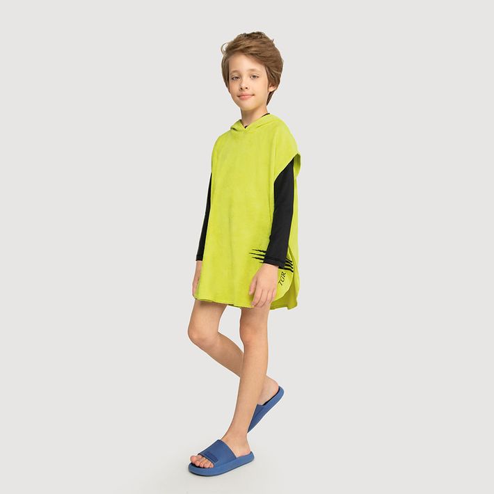 Roupao-Poncho-Manga-Curta-Infantil-Masculino-Tigor