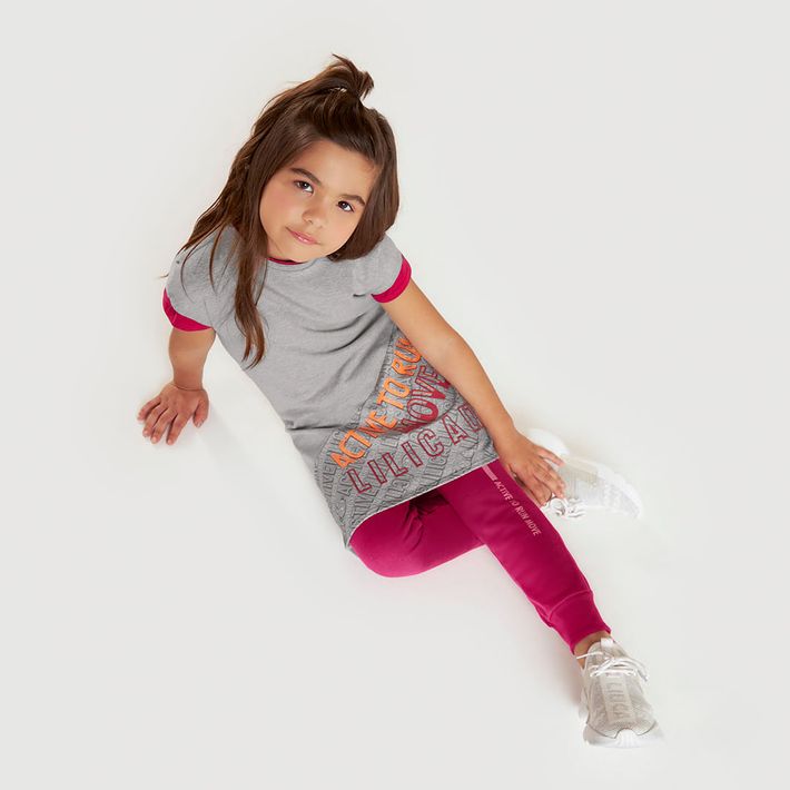 Vestido-Manga-Curta-Feminino-Infantil-Lilica