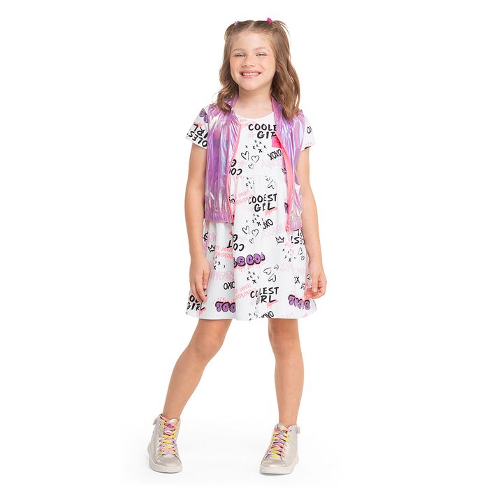 Vestido-Manga-Curta-Infantil-Feminino-Marisol