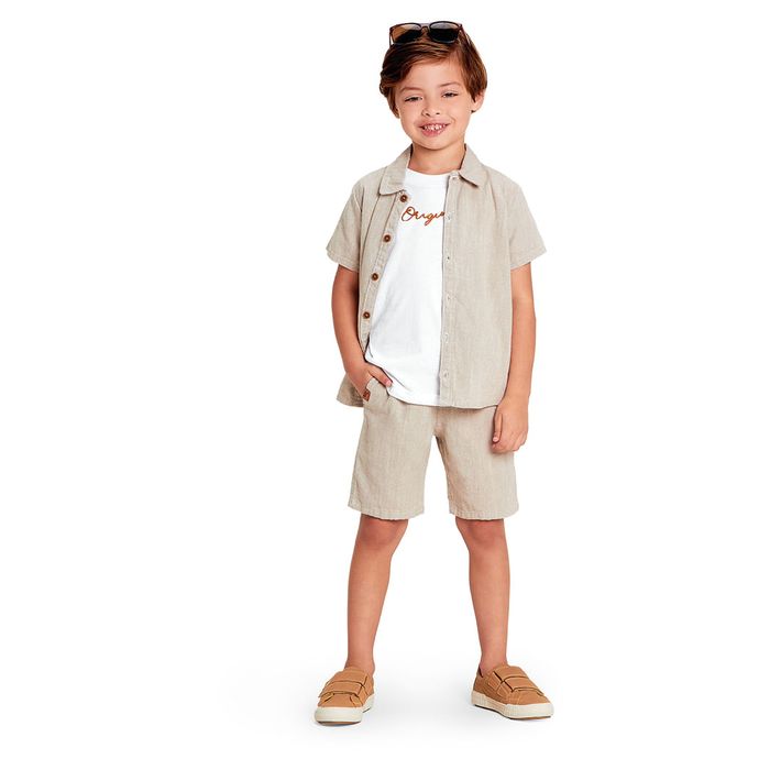 Camisa-Manga-Curta-Linho-Infantil-Masculina-Marisol