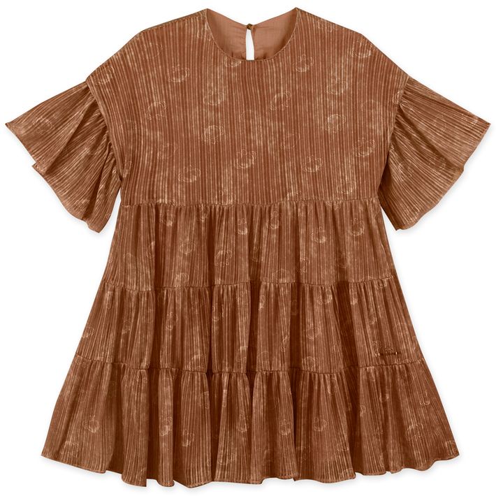 Vestido-Manga-Curta-Tule-Jade-Infantil-Feminino-Lilica-Ripilica