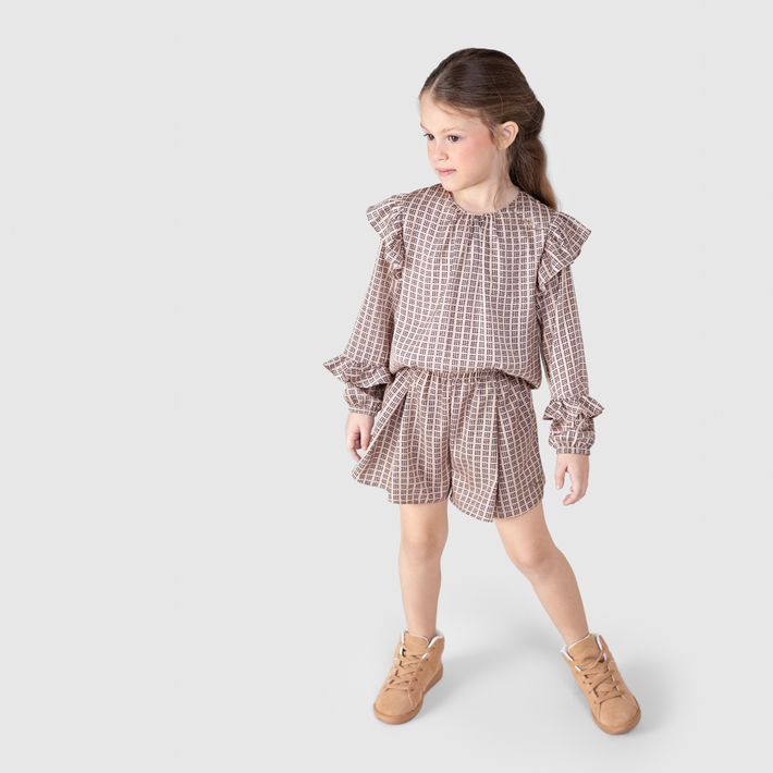 Shorts-Xadrez-Infantil-Feminino-Lilica-Ripilica