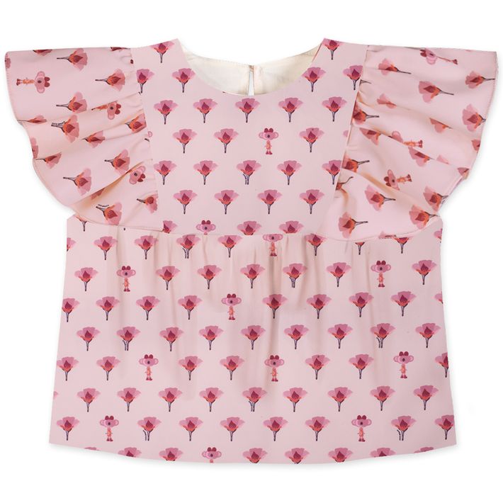 Blusa-Floral-Manga-Curta--Bebe-Feminina-Lilica-Ripilica