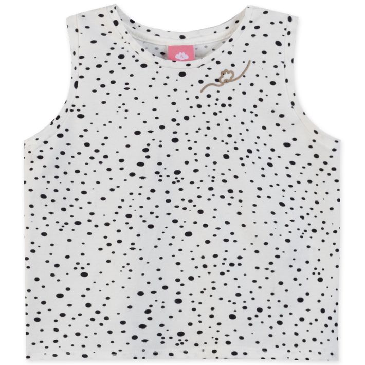 Blusa-Regata-Poa-Infantil-Feminina-Lilica-Ripilica