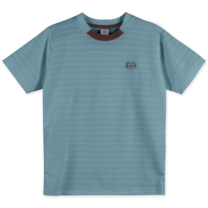 Camiseta-Jacquard-Manga-Curta-Infantil-Masculina-Tigor-T.-Tigre
